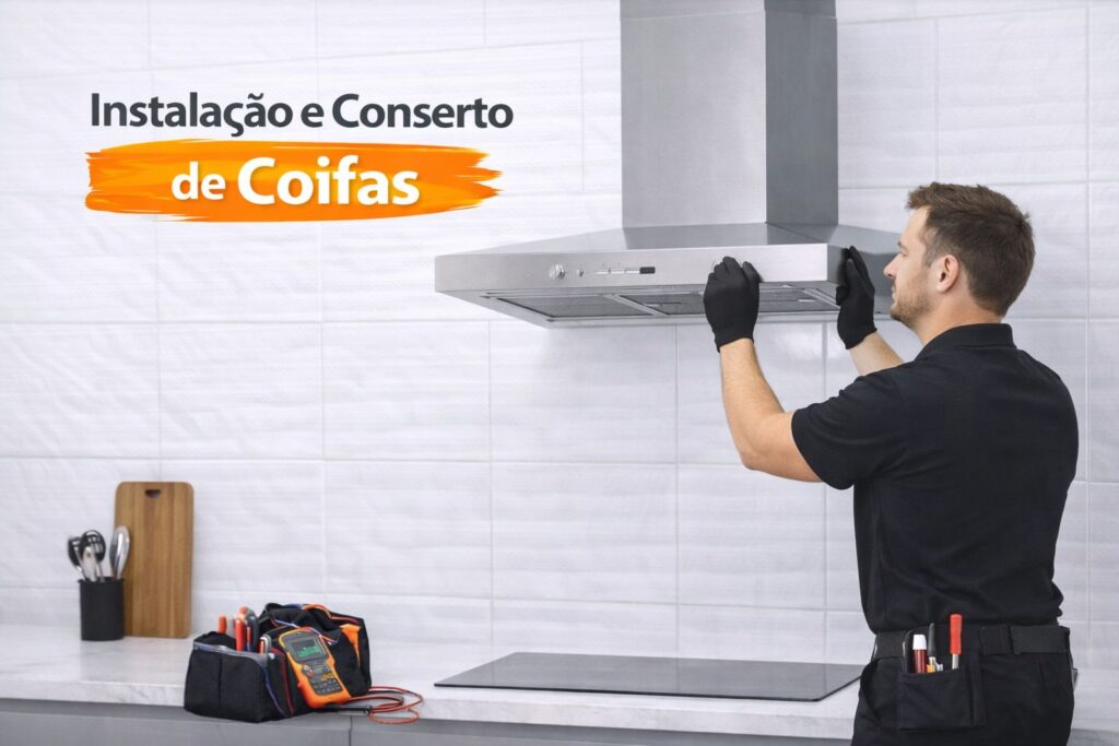 instalação e conserto de coifa-curitiba