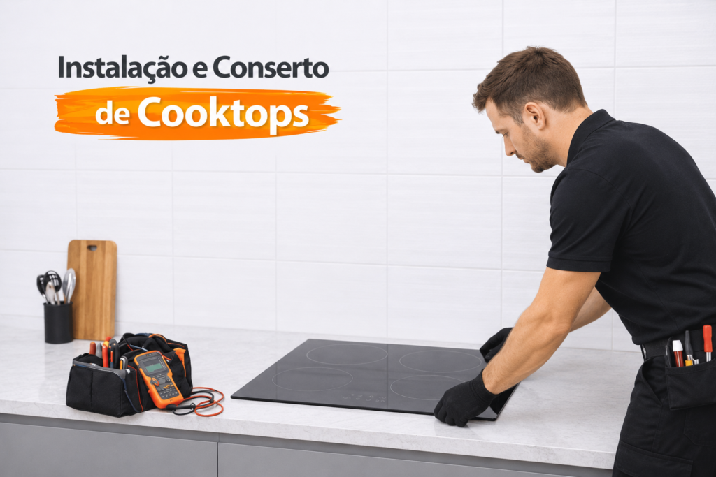 Instalação e conserto de cooktop curitiba