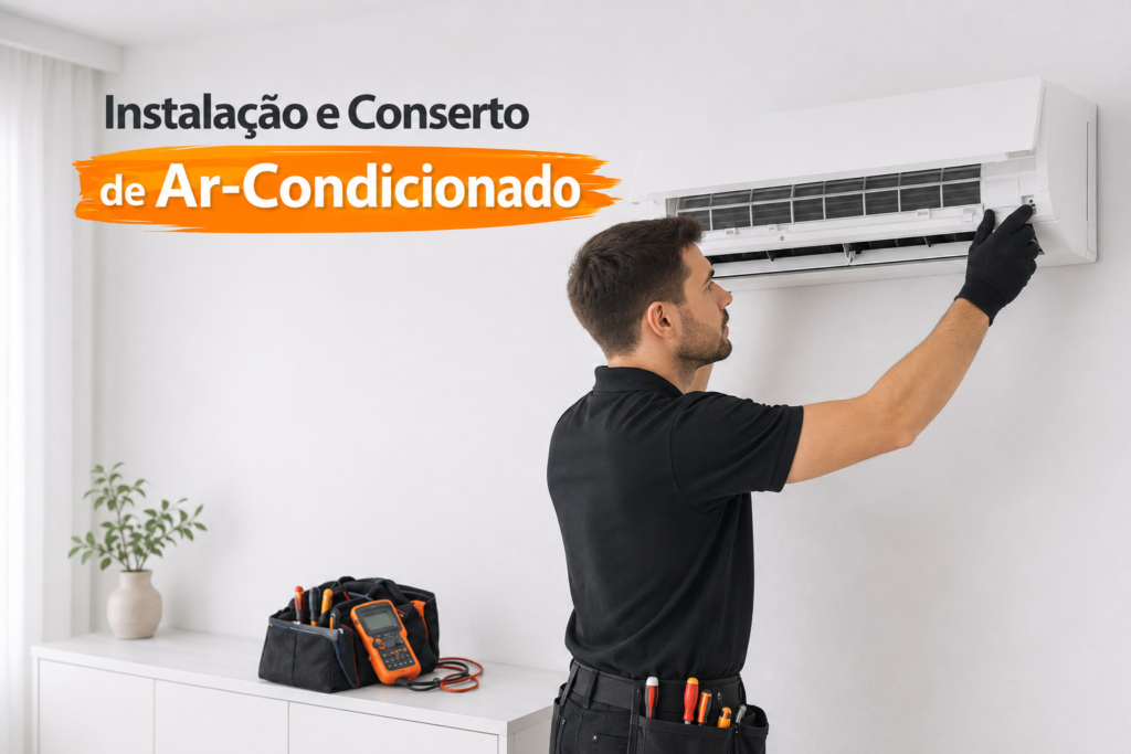 Instalação e Conserto de Ar Condicionado em Curitiba
